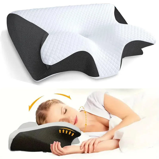 DeepRest™ – Neck Massage Memory Pillow