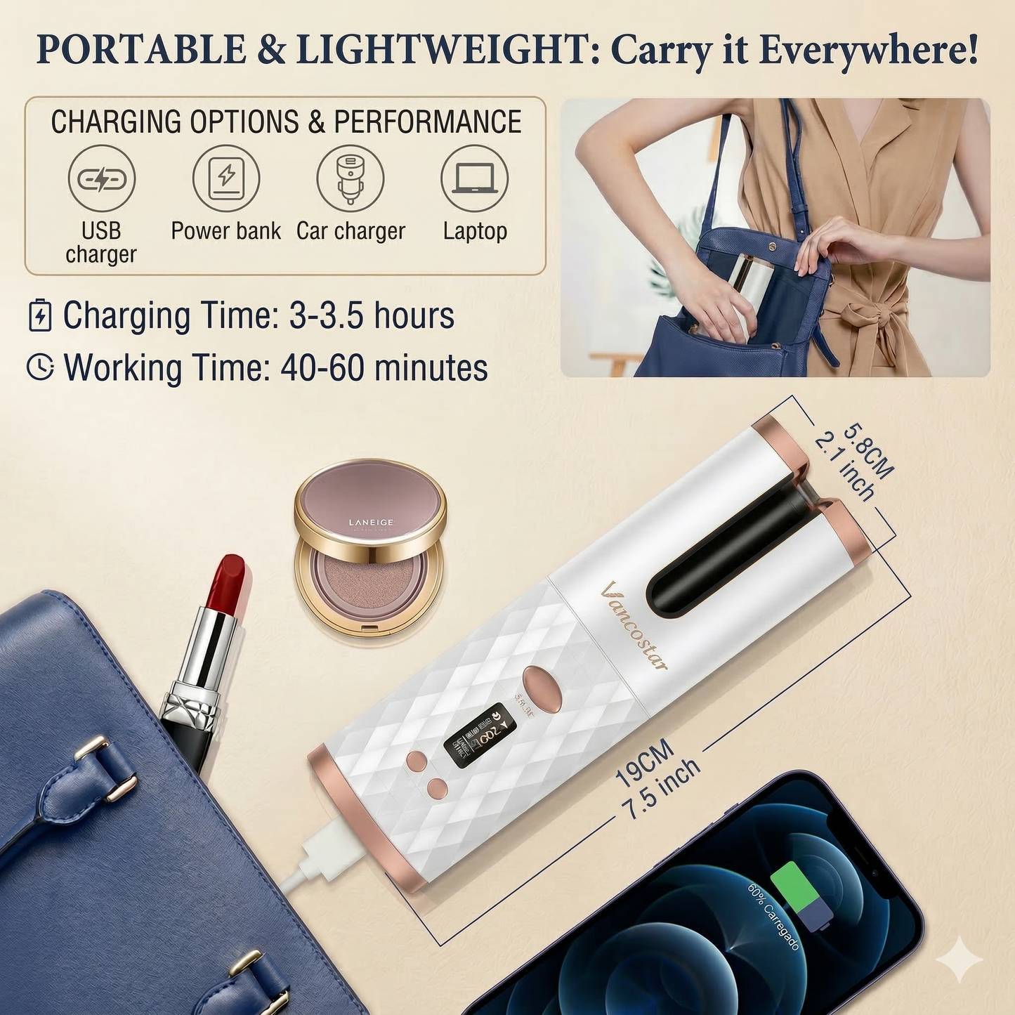 LunaCurl X -  Automatic Curling Styler