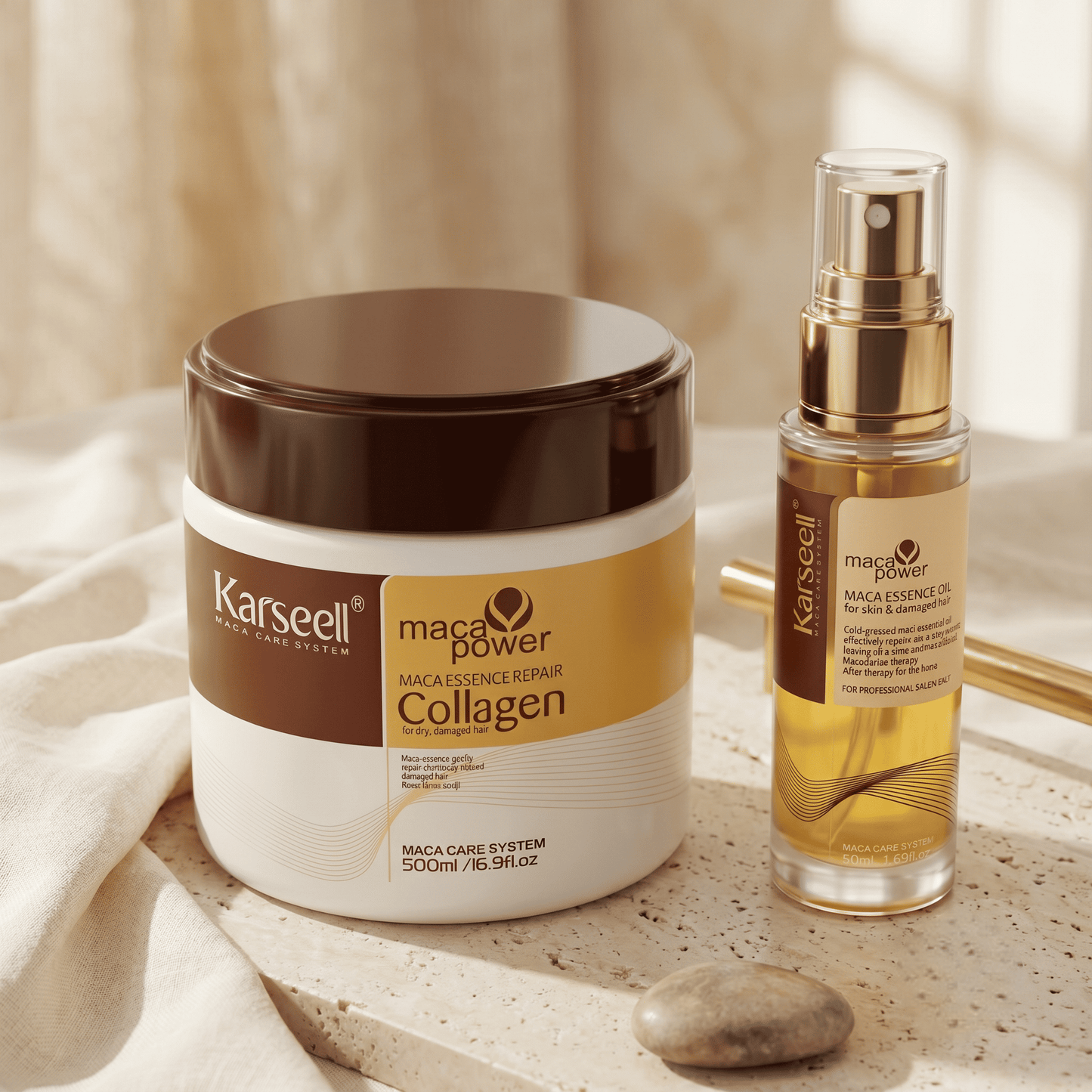 Deep Repair Hair Mask + Argan Oil Hair Serum