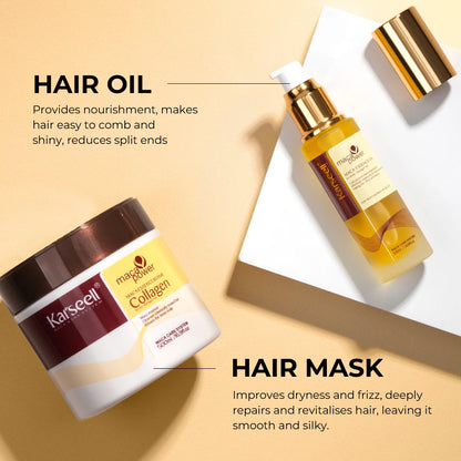 Deep Repair Hair Mask + Argan Oil Hair Serum